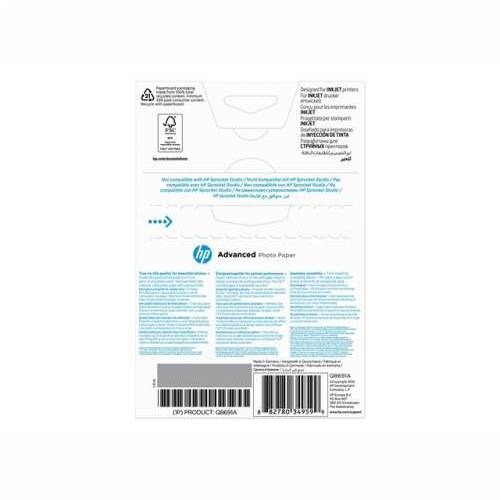 HP Advanced Photo Paper glossy 25sheet
