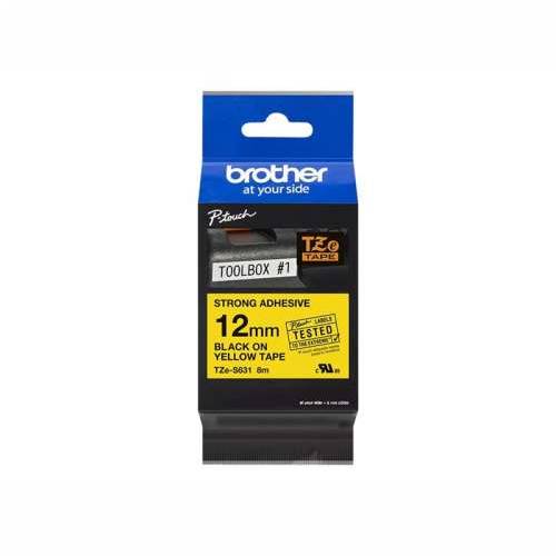BROTHER TZES631 strong bk/yellow 12mm 8m Cijena