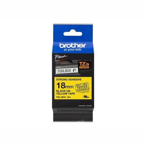 BROTHER TZES641 18mm BLACK ON YELLOW ADH Cijena