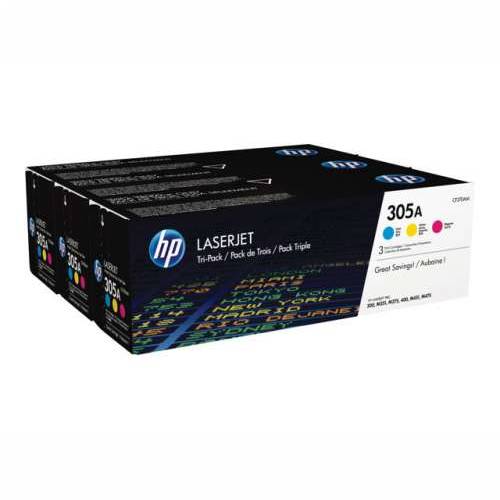 HP Toner 305A CYM Tri-Pack M351 M451 M37