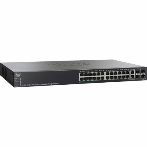 24-port 10/100 Stackable Managed Switch with Gigabit Uplinks Cijena