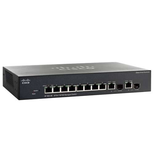 SF 302-08 8-port 10/100 Managed Switch with Gigabit Uplinks Cijena