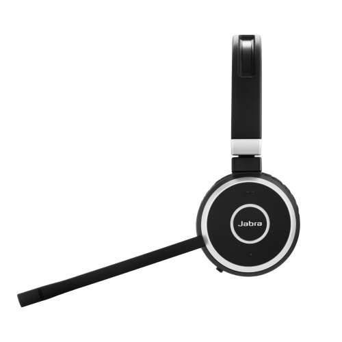Jabra Evolve 65 SE slušalice, stereo, bežične, Bluetooth, uključujući Link 370 i stanicu za punjenje, optimizirane za objedinjenu komunikaciju Cijena