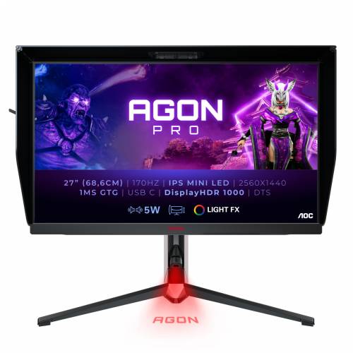 AOC AG274QXM monitor za igre - WQHD, 170Hz, AMD FreeSync Pro Cijena