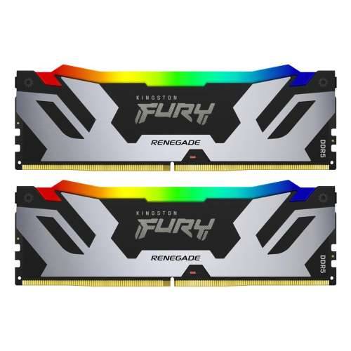 Kingston FURY Renegade RGB 64GB Kit (2x32GB) DDR5-6000 XMP CL32 DIMM memorija Cijena