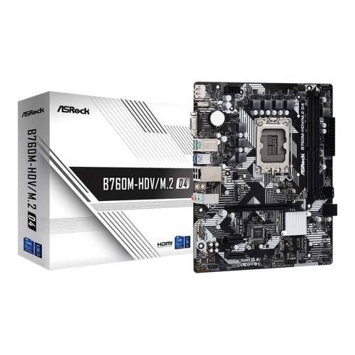 ASROCK B760M-HDV/M.2 D4 Socket 1700 DDR4 Cijena