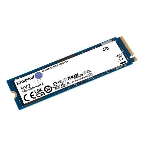 Kingston NV2 SSD 4TB M.2 2280 PCIe 4.0 x4 NVMe unutarnji solid state modul Cijena