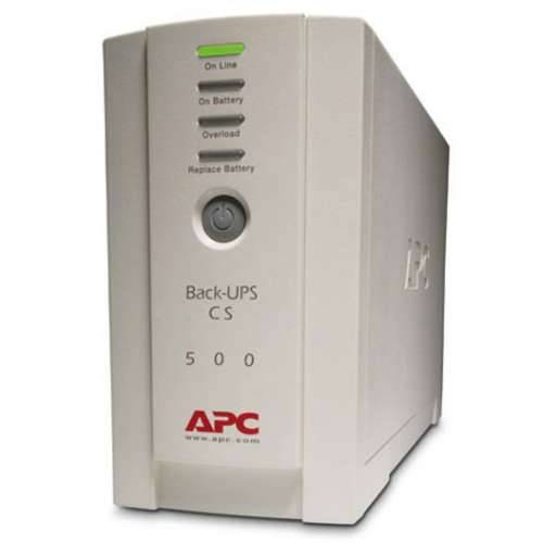 APC BK500EI Back-UPS UPS (500VA / 300W, offline UPS, 4x IEC320 C13 izlaz)