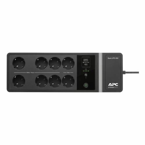 APC Back-UPS ES UPS (BE850G2-GR) [850VA /520W, 8x sigurnosni utikač CEE 7, 1x USB-C, 1x USB, zaštita od prenapona] Cijena