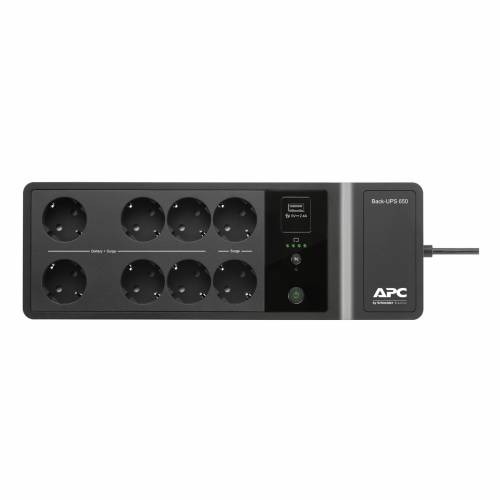 APC Back-UPS ES UPS (BE650G2-GR) [650VA /400W, 8x sigurnosni utikač CEE 7, 1x USB, zaštita od prenapona] Cijena