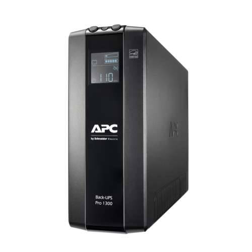 APC BR1300MI Back UPS Pro UPS (8 IEC utičnica, višenamjenski zaslon, zaštita mrežne podatkovne linije od 1 GB)