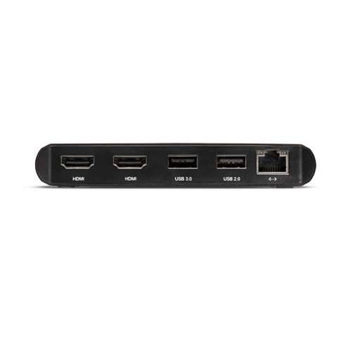 OWC Thunderbolt 3 mini priključna stanica, 5 priključaka, povezivanje do dva 4K zaslona, Gigabit Ethernet priključak, integrirani kabel Cijena