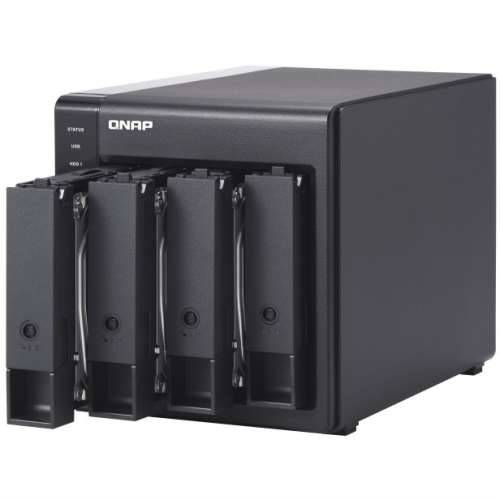 4-Bay QNAP TR-004 - 2.5/3.5 inch - Serial ATA II - 0,1,5,10,JBOD - 3.2 Gen 1 (3.1 Gen 1) - USB Type-C enclosure Cijena