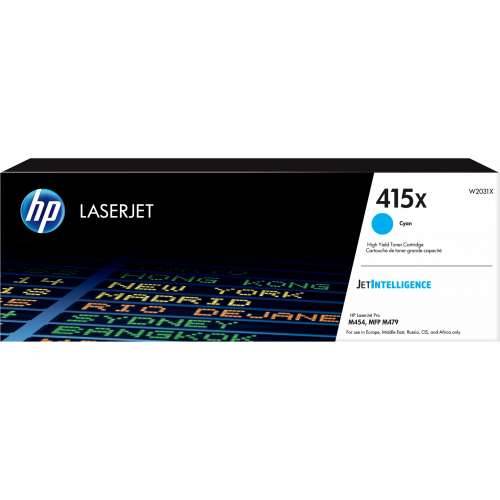 TON HP Toner 415X W2031X Cyan up to 6,000 pages