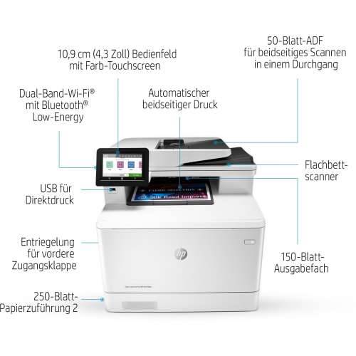 FL HP Color LaserJet Pro MFP M479dw 3in1/A4/LAN/WiFi/Duplex/ADF Cijena