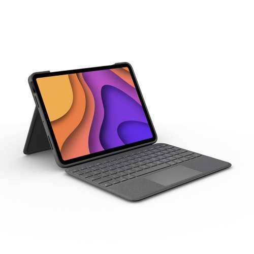 Logitech Slim Folio Bluetooth keyboard and protective cover gray - for Apple 10.9” iPad Air (4th generation) Cijena