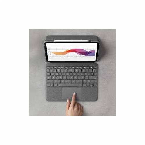 Logitech Slim Folio Bluetooth keyboard and protective cover gray - for Apple 10.9” iPad Air (4th generation) Cijena