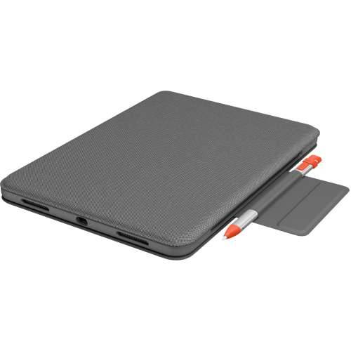 Logitech Slim Folio Bluetooth keyboard and protective cover gray - for Apple 10.9” iPad Air (4th generation) Cijena