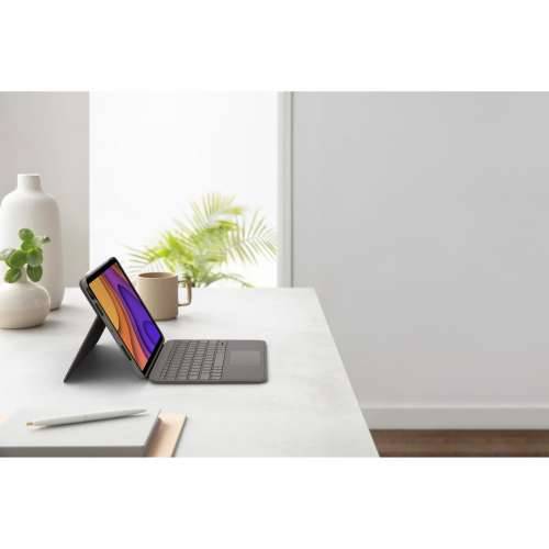 Logitech Slim Folio Bluetooth keyboard and protective cover gray - for Apple 10.9” iPad Air (4th generation) Cijena