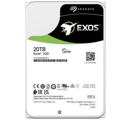 20TB Seagate EXOS X20 ST20000NM007D 7200RPM 256MB Cijena