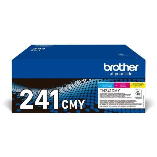 Brother Toner TN-241CMY Multipack (C/M/Y) up to 1,400 pages according to ISO/IEC 19798