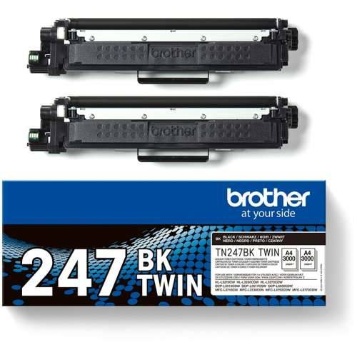 TON Brother toner TN-247BKTWIN black 2-pack up to 3,000 pages according to ISO/IEC 19798 Cijena
