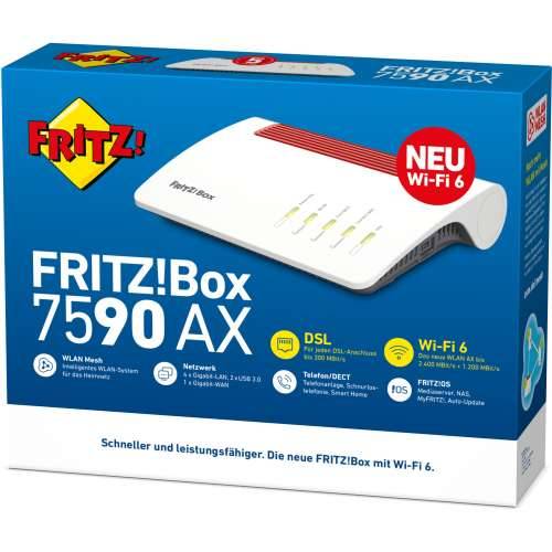 AVM Fritz!Box 7590 AX Wifi-6 without S0 Cijena