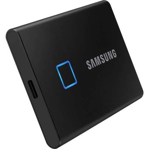2TB Samsung Portable T7 Touch USB 3.2 Gen2 Black retail Cijena
