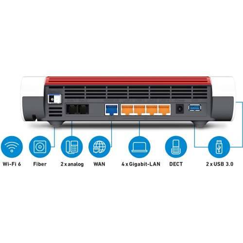 AVM Fritz! Box 5590 Fiber WiFi Router - Router - Wifi-6 Cijena