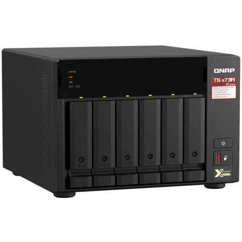 QNAP TS-673A NAS server 6 bays AMD Ryzen Embedded V1500B 2.2 GHz SATA 6Gb/s Cijena