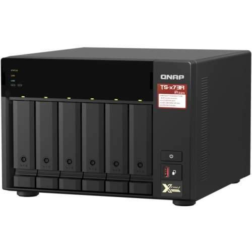 QNAP TS-673A NAS server 6 bays AMD Ryzen Embedded V1500B 2.2 GHz SATA 6Gb/s Cijena