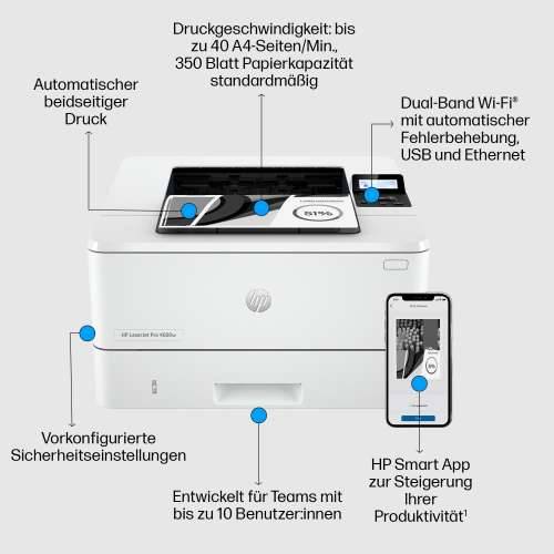 L HP LaserJet Pro 4002dw B/W laser printer 40ppm. A4 LAN WiFi Duplex Cijena