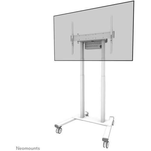 Motorized floor stand for flat screen TVs up to 100’’ (254 cm) 110Kg FL55-875WH1 Neomounts White