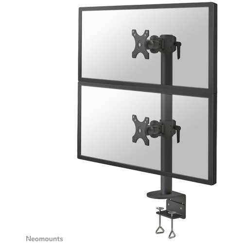 Table mount for two wide screens and curved monitors up to 49” (124 cm) 15KG FPMA-D960DVBLACKPLUS Neomounts Cijena