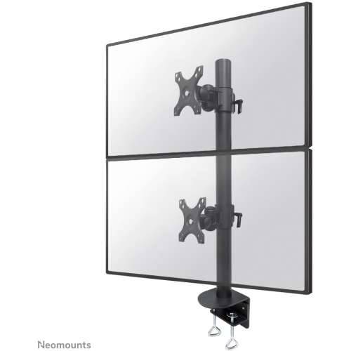 Table mount for two wide screens and curved monitors up to 49” (124 cm) 15KG FPMA-D960DVBLACKPLUS Neomounts Cijena