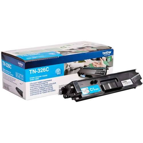 TON Brother Toner TN-326C Cyan up to 3,500 pages according to ISO 19798