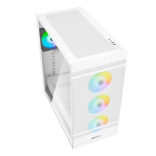 Sharkoon Rebel C50 RGB Bijela | PC kućište Cijena