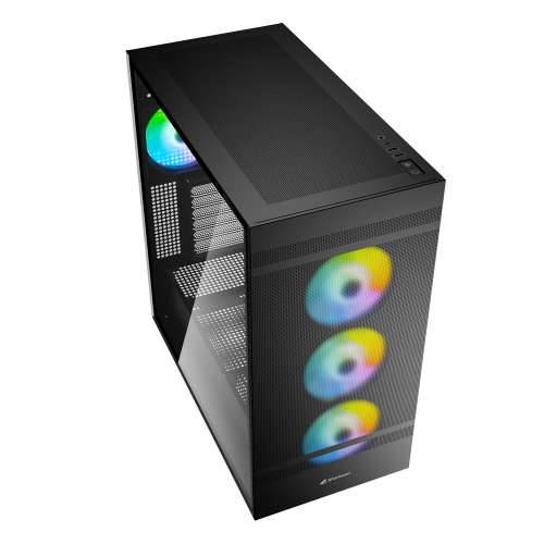 Sharkoon Rebel C50 RGB crna | PC kućište Cijena