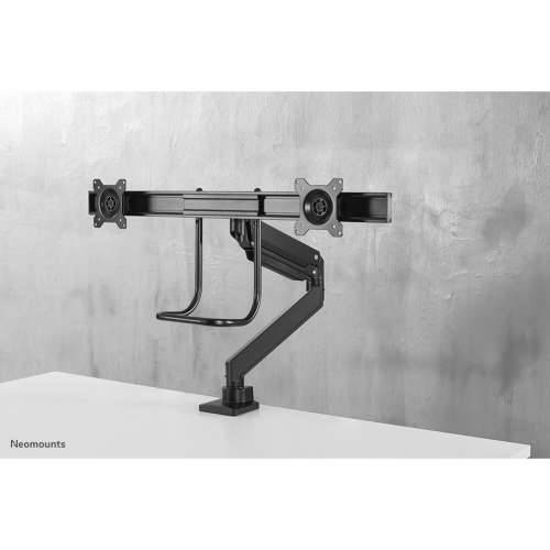 Desk mount with desk mount handle for two flat screens up to 32” (81 cm) 8KG NM-D775DXBLACK Neomounts Cijena