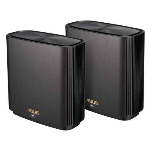 ASUS ZenWiFi AX XT8 WiFi Mesh Router 2-Pack Black [WiFi 6 (802.11ax), Tri-Band, do 6,600 Mbit/s] Cijena