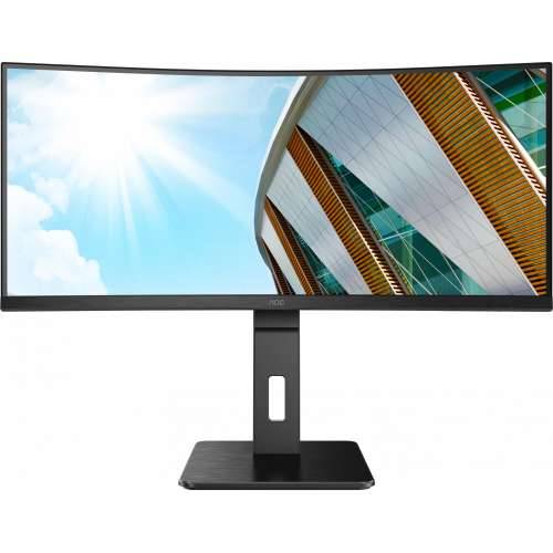 86.4cm/34““ (3440x1440) AOC Pro-Line CU34P2A 21:9 1ms USB 2xHDMI DisplayPort VESA Speaker 2K UHD Black Cijena