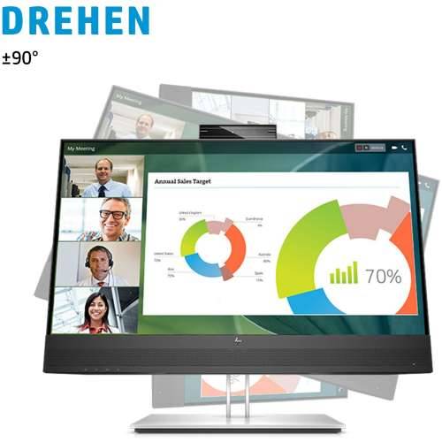 60.45cm/23.8““ (1920x1080) HP E24mv G4 Conferencing Monitor 16:9 5ms IPS HDMI VGA DisplayPort VESA Pivot Speaker Full HD Black/Silver Cijena