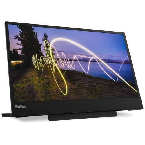 39.5cm/ 15.6““ (1920x1080) Lenovo ThinkVision M15 Portable 16:9 6ms IPS 2x USB-C FullHD Raven Black Cijena