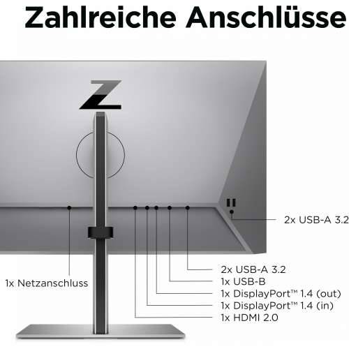 60.5cm/23.8““ (2560x1440) HP Z24q G3 16:9 5ms IPS HDMI DisplayPort VESA Pivot QHD Silver Cijena