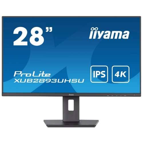 71.1cm/28““ (3840x2160) Iiyama XUB2893UHSU-B5 28IN 16:9 3ms IPS HDMI IPS UHD Black Cijena