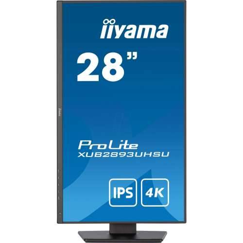 71.1cm/28““ (3840x2160) Iiyama XUB2893UHSU-B5 28IN 16:9 3ms IPS HDMI IPS UHD Black Cijena