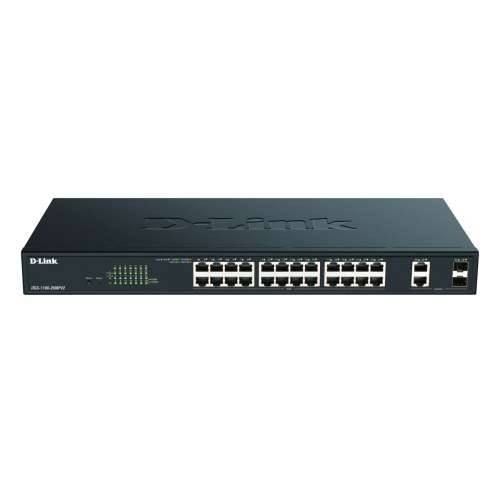 D-Link DGS-1100-26MPV2 Smart+ upravljani prekidač [24x Gigabit Ethernet Max PoE, 2x GbE/SFP Combo] Cijena