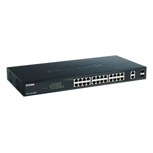 D-Link DGS-1100-26MPV2 Smart+ upravljani prekidač [24x Gigabit Ethernet Max PoE, 2x GbE/SFP Combo] Cijena