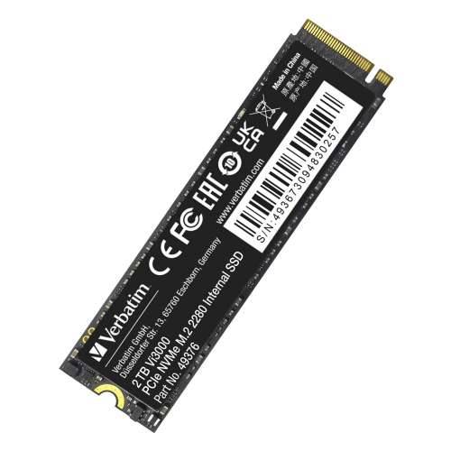 Verbatim Vi3000 SSD 2TB M.2 PCIe NVMe unutarnji solid state modul Cijena