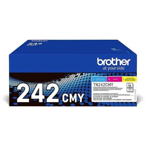 TON Brother toner TN-242CMY multipack color up to 1,400 pages according to ISO/IEC 19798 Cijena